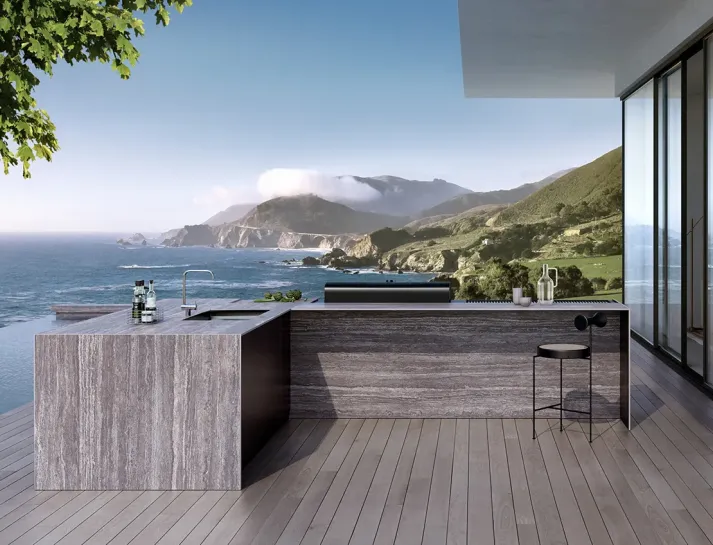 Travertino Grey